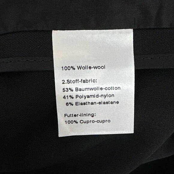 AKRIS Punto Black Long One-Button Jacket Blazer Business Career Suiting NEW 14 - Picture 7 of 9